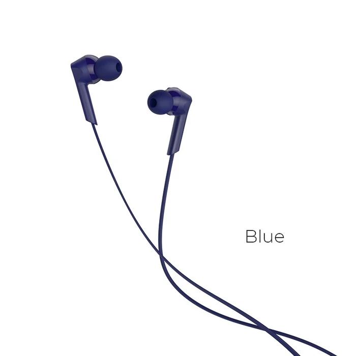 HOCO ADMIRE Universal Wired Earphone with Mic | 10mm Driver | Black, Blue, White Finish | M72