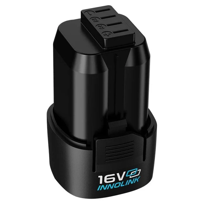 Deli Tools 16V Lithium-Ion Power Pack 2.0Ah High-Capacity Cordless Replacement Battery with Built-In Guard Protection & 16V Tool System Battery | EDE-DC16A2