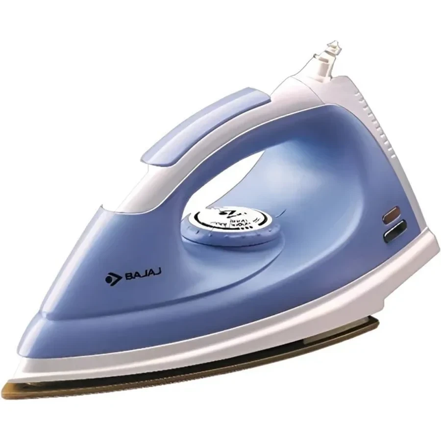 Bajaj DX 7 Neo 1000W Dry Iron | Premium Ceramic Coated Non-Stick Soleplate & Auto Shut-Off Safety | 360° Swivel Cord | 440304