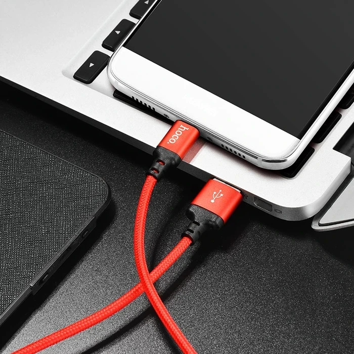 HOCO Times Speed Charging Cable | Type-C High-Fidelity Connectivity Logic | 2A Power Matrix | X14