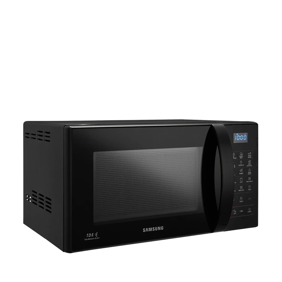 Samsung CE76JD-B1/IM 21L Convection Microwave Oven | Any Time Curd Making | Ceramic Inner Cavity | Triple Distribution System | Fast Defrost