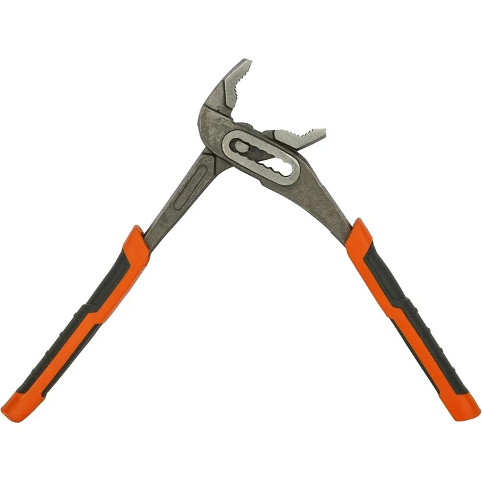 BLACK+DECKER 250mm (10") Heavy-Duty Carbon Steel Waterpump Plier | ANSI Certified Bi-Material Soft Grip Groove Joint Plumbing Pliers | BDHT81589