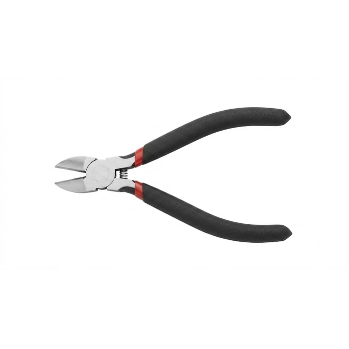 BAUM Professional 6" (150mm) Plastic Flush Cutting Pliers | Induction Hardened Shearing Blades & Full Body Tempered Alloy | Model ART 360 (Secure Blister Packed)