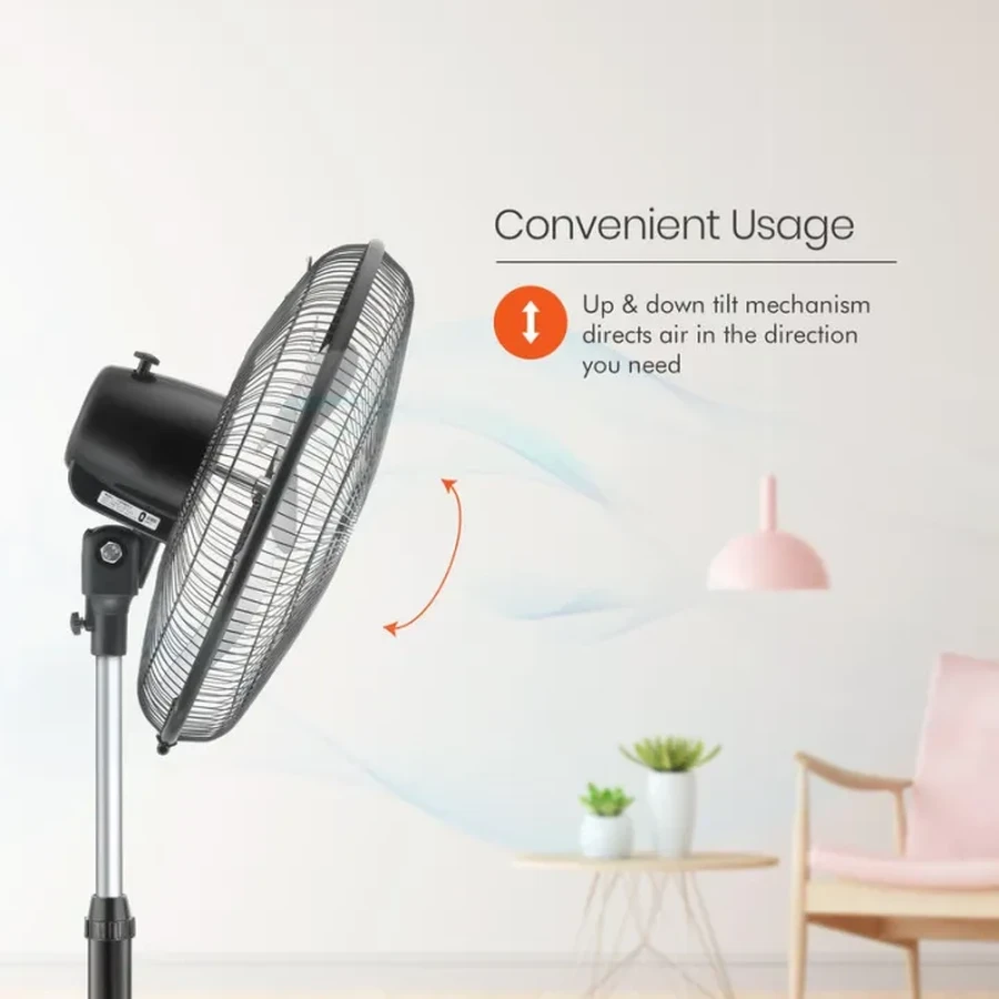 Orient Tornado-2 High Speed Farata Pedestal Fan | 90W | Steel Blades | Silent Operation | Variable Speed