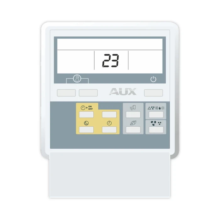 AUX 1.5 TR DC Inverter Ceiling Concealed Ductable Air Conditioner | ALMD-H18/4DR1E High-Efficiency Variable Speed Hidden HVAC System with Remote Control